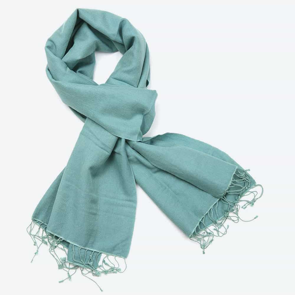 Hand-Knitted Wool Scarf – Image 2